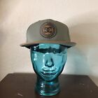 DC Shoes "Snappy Guilder" Snapback Hat Flat Brim Green/Brown