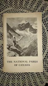 1938, THE NATIONAL PARKS OF CANADA, DEPT. OF MINES & RESOURCES, OTTAWA (SHELL AD - Imagen 1 de 11
