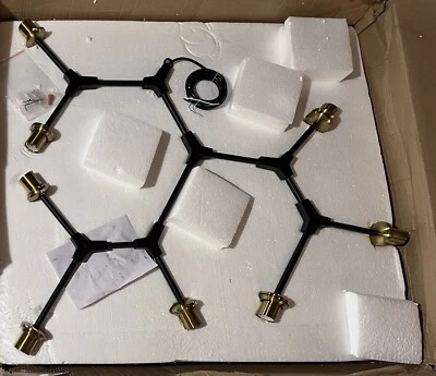 Artcraft освещение JA14028VB органическая люстра светильник современный новый/открытая коробка - Изображение 1 из 4