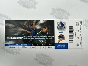 Biglietto Golden State Warriors at Dallas Mavericks 2009 25/03/09 - Foto 1 di 1