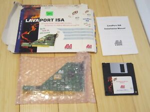 Lavaport 16650 UART Com Port Accelerator ISA Card Windows 3.1 - 98, NT 4.0