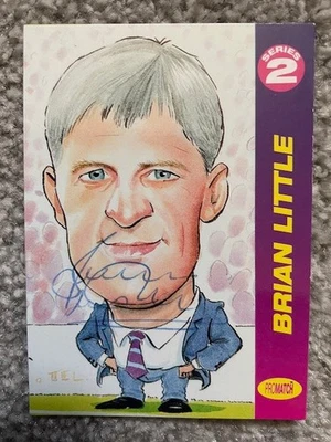 BRIAN LITTLE SIGNED ASTON VILLA PRO MATCH CARD SERIES TWO #314 - Image 1 of 2