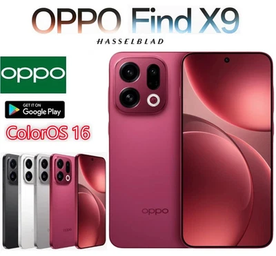 VAT Free! OPPO Find X9 5G Phone ColorOS 16 50MP Hasseblad Lens Dimensity9500 OTA - Image 1 of 4