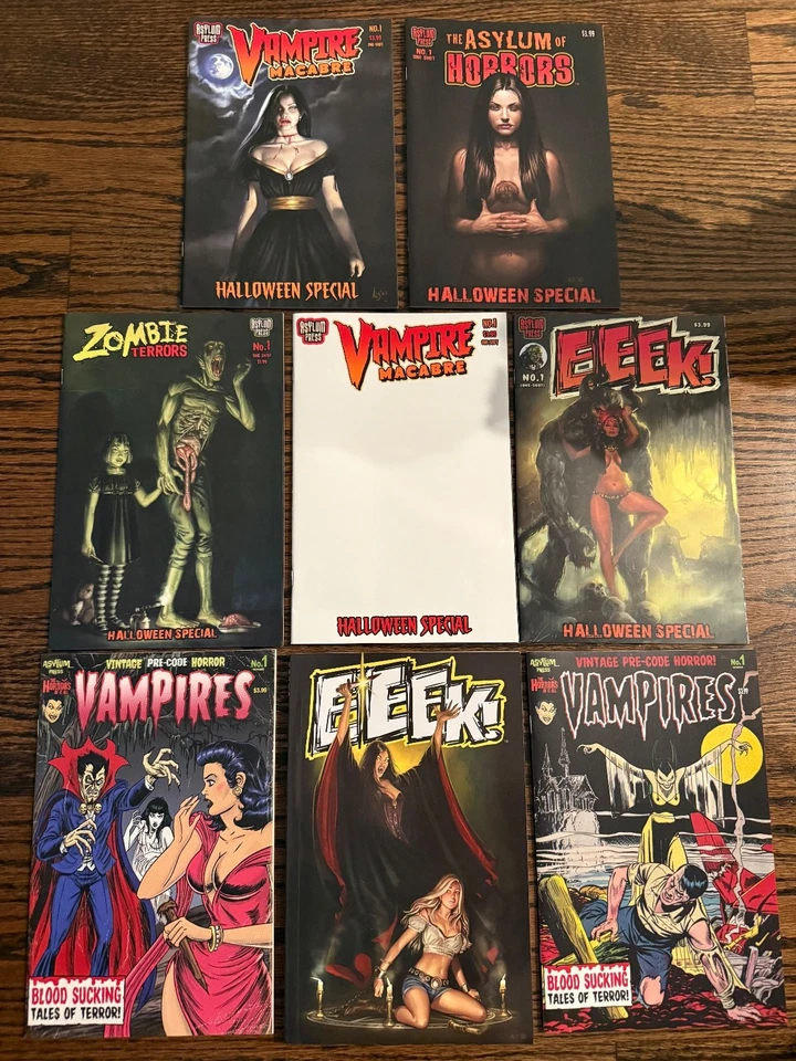 Лот из 1 графического романа и 7 журналов комиксов No1 YLUM PRESS  - Изображение 1 из 4