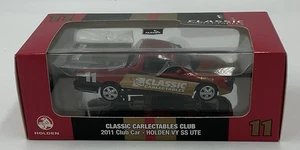 1:43 Holden Vy SS UTE #11 2011 CLUB CAR CLÁSICO COLECCIONABLES CLUB UTILITARIO GMH - Imagen 1 de 7