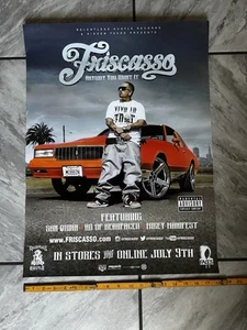 Friscasso Anyway You Want It Bay Area Norteno Rap Poster 18x24 NEW - Picture 1 of 1