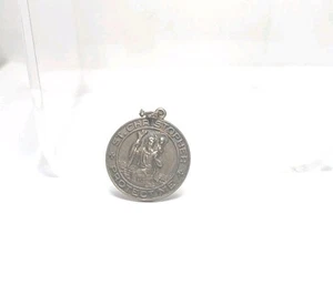 Hayward Sterling Silver Vintage St. Christopher Patina - Picture 1 of 2