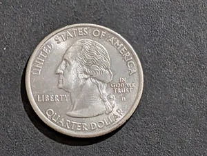 2001-D Rhode Island Quarter Circulated Ungraded Uncertified Actual Coin Shown - Picture 1 of 2