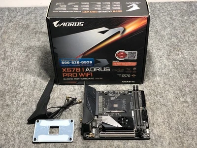 Placa madre Gigabyte X570 I AORUS PRO WIFI ITX Mini-ITX AMD Socket AM4 DDR4 M.2 Foto 1 de 4