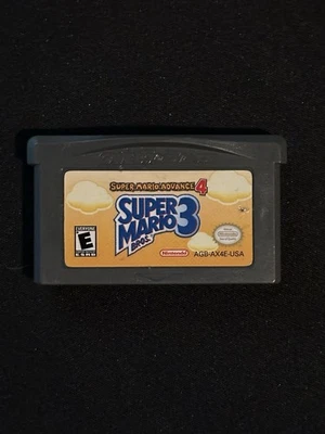 Cartucho Super Mario Advance 4: Super Mario Bros. 3 Game Boy Advance - Probado Foto 1 de 2