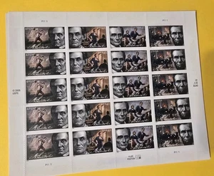 2008 ABRAHAM LINCOLN President Politician  SHEET OF 20  $.42 POSTAGE STAMPS  - Picture 1 of 2
