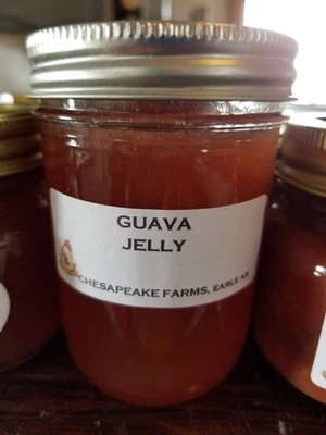 Jalea de guayaba orgánica - Lote pequeño de 8 oz, vegana, fruta orgánica sin gluten Foto 1 de 2