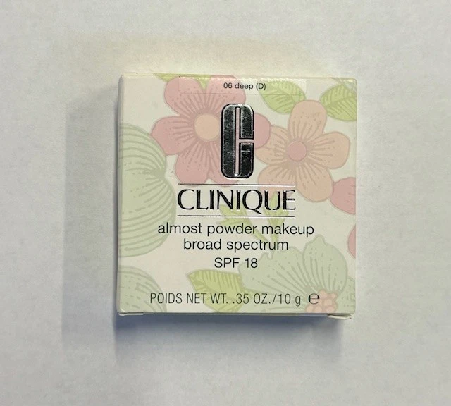 Clinique almost powder makeup 06 deep (D) Broad Spectrum SPF 180.35oz 10g (0296) - Image 1 of 1