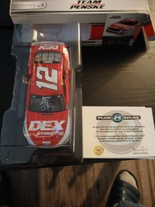 Nascar Ryan Blaney handsigniert 2021 #12 Dex Imaging Liquid Color 124 Scale 1of48 - Bild 1 von 10