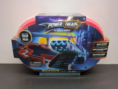 Power Treads Build-A-Track Nitro Set 30+ pcs All-Surface Vehicles New Sealed - Image 1 of 2