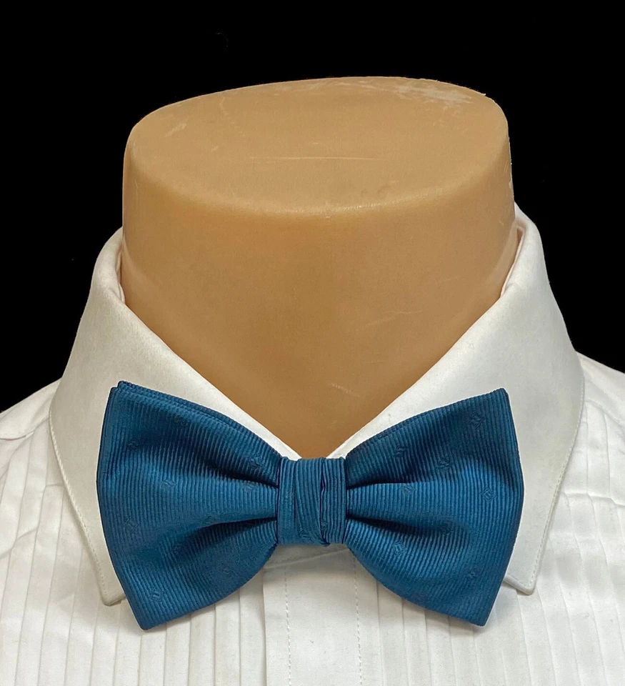 Pajarita para hombre Oasis azul preatada formal boda novio albañil graduación Foto 1 de 1