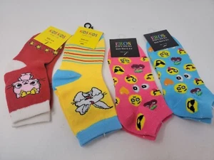 4 Pairs of Kids Socks 4-6  6-8.5 - Picture 1 of 6