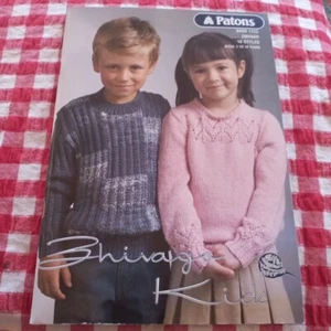 π Patons Book 1253 Zhivago Kids 16 Styles 2-10 Years Knitting Patterns ** - Picture 1 of 24