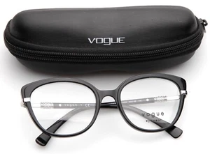 NUEVO Vogue VO 5383-B W44 Negro Gafas Marco 52-18-135mm B42mm - Imagen 1 de 10