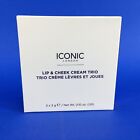Iconic London Lip & Cheek Cream Trio 0.10 oz