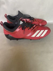 Adidas Adizero 5-Star 7.0 Low Football Cleats Red/Black CQ0322 Men Sz 15 - Picture 1 of 5