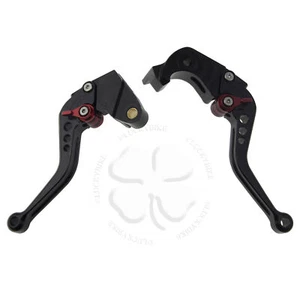 CNC Shorty Brake Clutch Levers Black For Kawasaki Ninja ZX 6R 07-14 Handle Hand - Bild 1 von 6