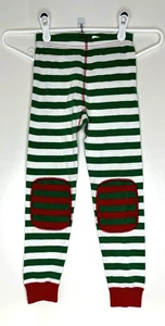 Hanna Andersson 120 US 6-7 Kids Pajama Pants Long Johns Christmas Striped - Picture 1 of 5