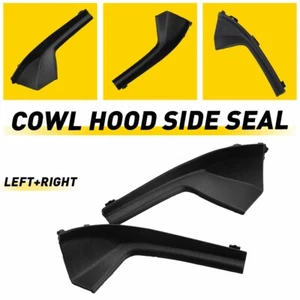 FOR 2007-2011 NISSAN VERSA LEFT + RIGHT COWL OUTER SIDE GRILLE EXTENSION - TRIM - Bild 1 von 17