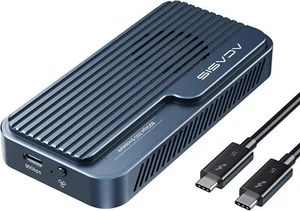 ACASIS 80Gbps M.2 NVMe SSD Enclosure Cooling Fan Compatible with Thunderbolt5 - Photo 1/10