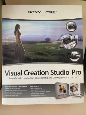 Corel Sony Visual Creation Studio Pro_Caja al por menor Foto 1 de 4