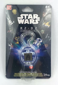 Star Wars R2-D2  Disney TAMAGOTCHI Holographic Version Bandai Blue New - Picture 1 of 2