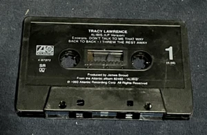 Tracy Lawrence Alibis LP Version CASSETTE TAPE Atlantic RECORDS VINTAGE 90s - Imagen 1 de 9