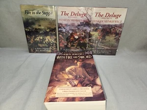 Henryk Sienkiewicz Trilogy 4 Volume Set All 1st Printings 1991-93 3 HC & 1 TPB - Picture 1 of 11