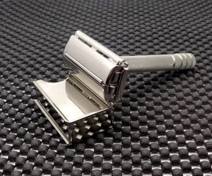 Navaja de afeitar de seguridad Gillette Super Speed DE de colección años 40 código de fecha anterior ¡BONITA Y LIMPIA! - Imagen 1 de 5