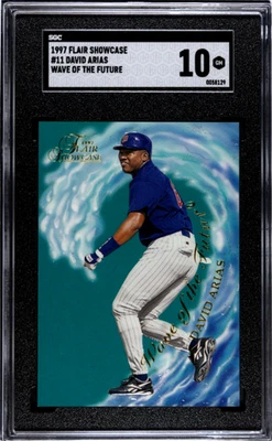 Flair Showcase #11 1997 David Arias Wave of the Future SGC 10 Foto 1 de 2