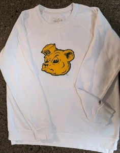 Baylor University Womens XL League Retro Crewneck Sweatshirt Raised Sailor Bear - Picture 1 of 12