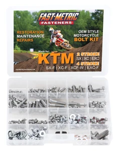 KIT DE PERNOS FAST MÉTRICO EXTRA GRANDE 296 piezas para motos de cross ktm - Imagen 1 de 13