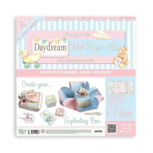 Stamperia- Day Dream Exploding Box 3D Paper Kit - Picture 1 of 4