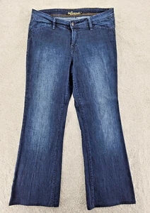 Old Navy Women's size 6 Boot Cut Jeans Blue Stretch Dark Wash Pockets - Picture 1 of 8