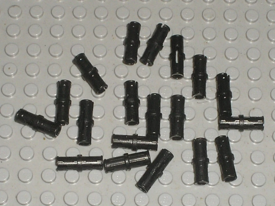 20 x LEGO TECHNIC black Pin ref 2780 / Set 8258 8285 8421 8053 8070 8458 8461... - Photo 1/1