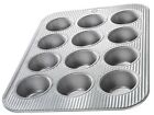 Bakeware Muffin Pan, 12-Well, Aluminized Steel