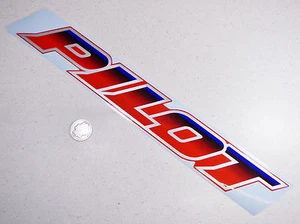 89-90 FL400R FL400 FL 400 Pilot Large Side Rail Tub Body Side Sticker Decal Mark - Bild 1 von 1
