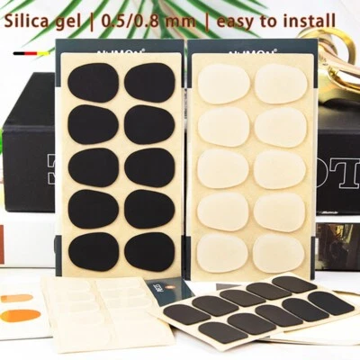 8 Pcs Sax Mouthpiece Patches Pad Cushions For Treble/Alto/Tenor Sax & Clarinet