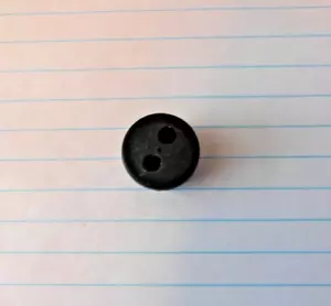 ECHO PRODUCTS RUBBER 2-HOLE FUEL TANK GROMMET - PART#13211544330 OEM PART - Picture 1 of 3