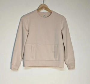Athleta Girl Sweatshirt Girls 12 (L) Crew Neck Soft Pink Pullover Sweater - Picture 1 of 7