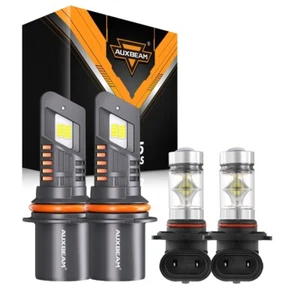 CANBUS LED Headlight High/Low + Fog Bulbs For 2002-2005 Dodge Ram 1500 2500 3500 - Picture 1 of 12