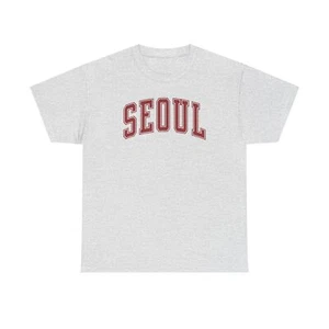Seoul Südkorea Shirt Geschenke Tshirt Tee Rundhals Kurzarm - Bild 1 von 3