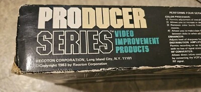 NUEVO ESTABILIZADOR DE VIDEO RECOTON MÁS GRANDE / CONVERTIDOR DE RF PRODUCTOR SERIE V 615 Foto 1 de 4