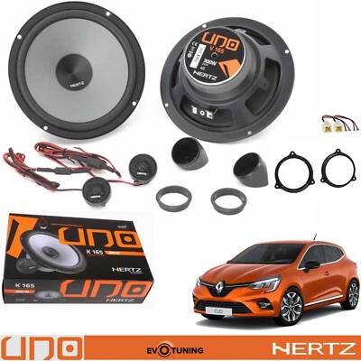Kit 4 Casse Altoparlanti Hertz K165 Anteriore per Renault Clio 5 V dal 2019 - Immagine 1 di 4