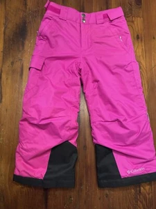Columbia Girls XXS (4-5) Bugaboo Insulated Snowboard/Ski Snow Pants Hot Pink NEW - Picture 1 of 19